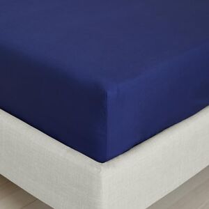 Bianca - 200 Thread Count Cotton Percale - Azul marino - Sheet Bianca - 200 Thread Count Cotton Percale - Azul marino - Sheet