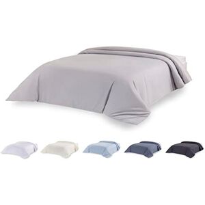 TODOCAMA Funda nórdica 150x220cm Azul grisáceo - Duvet Cover TODOCAMA Funda nórdica 150x220cm Azul grisáceo - Duvet Cover