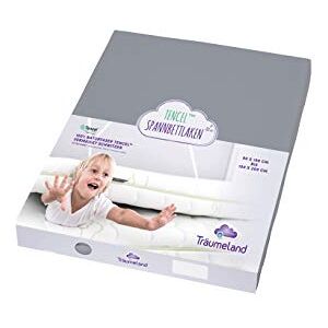 Träumeland Sábana bajera ajustable Tencel antracita, tamaño 90 x 200 cm, proporciona un clima especialmente seco y saludable para dormir, excelente elasticidad y buena elasticidad, color Träumeland Sábana bajera ajustable Tencel antracita, tamaño 90 x 200 cm, proporciona un clima especialmente seco y saludable para dormir, excelente elasticidad y buena elasticidad, color