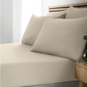 Sábana ajustable natural de Catherine Lansfield - Ropa de cama Sábana ajustable natural de Catherine Lansfield - Ropa de cama