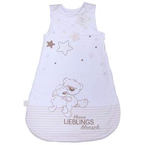 Herding Baby Best Saco de Dormir para bebé (90 cm, Cremallera Lateral y Botones de presión), Color Blanco Herding Baby Best Saco de Dormir para bebé (90 cm, Cremallera Lateral y Botones de presión), Color Blanco