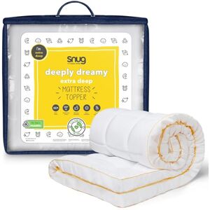 Silentnight Snug Deeply Dreamy Cubierta de colchón doble - Acolchado suave Extra gruesa 10cm Silentnight Snug Deeply Dreamy Cubierta de colchón doble - Acolchado suave Extra gruesa 10cm