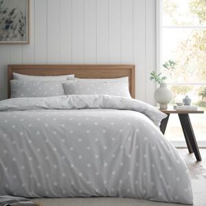 Catherine Lansfield Polka Dot reversible edredón y funda de almohada - Juego de cama Catherine Lansfield Polka Dot reversible edredón y funda de almohada - Juego de cama