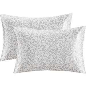 Madison Park Essentials Juego de 2 Fundas de Almohada de satén para Cabello y Piel, lujosamente Suaves, sedosas con Brillo Natural, Frescas al Tacto, sin Arrugas, Lavables a máquina, Estampado de Madison Park Essentials Juego de 2 Fundas de Almohada de satén para Cabello y Piel, lujosamente Suaves, sedosas con Brillo Natural, Frescas al Tacto, sin Arrugas, Lavables a máquina, Estampado de