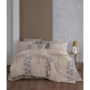 Conjunto de funda de edredón XL beige/gris/blanco - Ropa de cama Conjunto de funda de edredón XL beige/gris/blanco - Ropa de cama