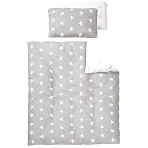 Roba Ropa de Cama Little Stars Gris - Conjunto de Ropa de Cama para Bebé Roba Ropa de Cama Little Stars Gris - Conjunto de Ropa de Cama para Bebé