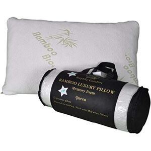 Royalty Comfort Almohada de Memoria de Forma (50 x 76 cm, 40% de Viscosa de bambú y 60% de poliéster, Herzberg ) Royalty Comfort Almohada de Memoria de Forma (50 x 76 cm, 40% de Viscosa de bambú y 60% de poliéster, Herzberg )