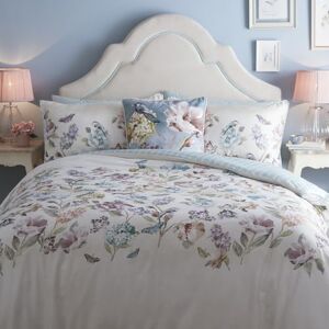 Conjunto de Cama con Funda Nórdica Floral en Acuarela - Juego de Ropa de Cama Conjunto de Cama con Funda Nórdica Floral en Acuarela - Juego de Ropa de Cama
