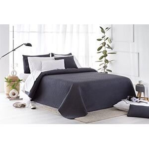 Todocama – Colcha boutí Fina con diseño piqué, para Primavera, Verano, otoño e Invierno. 100% Microfibra Extra Suave. Colcha Cubre Cama Multiusos. Cama 140/150/160-250x260cm Gris Oscuro Todocama – Colcha boutí Fina con diseño piqué, para Primavera, Verano, otoño e Invierno. 100% Microfibra Extra Suave. Colcha Cubre Cama Multiusos. Cama 140/150/160-250x260cm Gris Oscuro