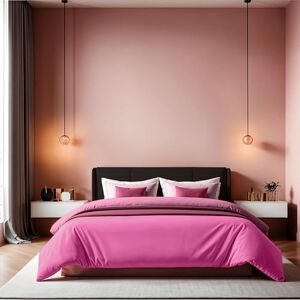 N/A Dusty Rose Ranforce Funda nórdica doble - Ropa de cama N/A Dusty Rose Ranforce Funda nórdica doble - Ropa de cama