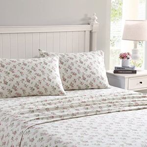 Conjunto de sábanas de franela Laura Ashley Audrey - Cama doble Conjunto de sábanas de franela Laura Ashley Audrey - Cama doble