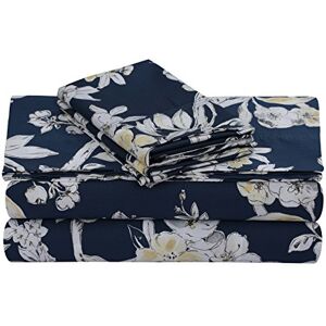Tribeca Living Colmar Navy Blue/Multi Juego de Sábanas - Juego de sábanas Tribeca Living Colmar Navy Blue/Multi Juego de Sábanas - Juego de sábanas