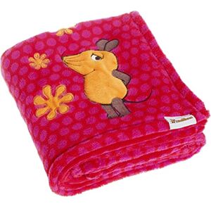 Manta de felpa para bebé Playshoes Muis Fucsia - Manta para bebé Manta de felpa para bebé Playshoes Muis Fucsia - Manta para bebé