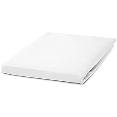 Le linge de Jules Sábana Plana, 240 x 300 cm, 100% algodón, 57 Hilos, Color Blanco Le linge de Jules Sábana Plana, 240 x 300 cm, 100% algodón, 57 Hilos, Color Blanco