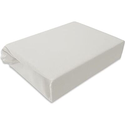 Mavantara Sábana Bajera para Cama Infantil, incontinencia, Resistente al Agua, con Membrana de Poliuretano, 60 x 20, 70 x 40, 80 x 60 Blanco Blanco Talla:80x Mavantara Sábana Bajera para Cama Infantil, incontinencia, Resistente al Agua, con Membrana de Poliuretano, 60 x 20, 70 x 40, 80 x 60 Blanco Blanco Talla:80x