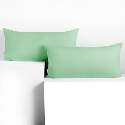 DecoKing - Amber - Verde menta - 40x120 cm - Funda de almohada DecoKing - Amber - Verde menta - 40x120 cm - Funda de almohada