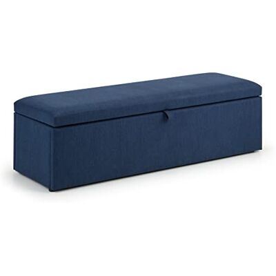 Julian Bowen Caja de mantas Sorrento, azul Julian Bowen Caja de mantas Sorrento, azul