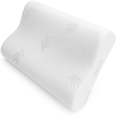 amuéblate online Almohada Cervical y Cuello Viscoelástica Cojín Ortopédico para Dormir, Antiácaros Antialérgico y Transpirable Ideal para Dolores de Cuello, Funda Aloe Vera Extraíble y Lavable amuéblate online Almohada Cervical y Cuello Viscoelástica Cojín Ortopédico para Dormir, Antiácaros Antialérgico y Transpirable Ideal para Dolores de Cuello, Funda Aloe Vera Extraíble y Lavable