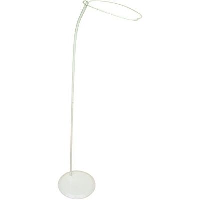roba Barra de Cielo para Dosel de Cuna Soporte Universal para Dosel Independiente en Blanco Accesorios para Cama de Bebé Aprox. 150 cm de Alto/Redonda roba Barra de Cielo para Dosel de Cuna Soporte Universal para Dosel Independiente en Blanco Accesorios para Cama de Bebé Aprox. 150 cm de Alto/Redonda