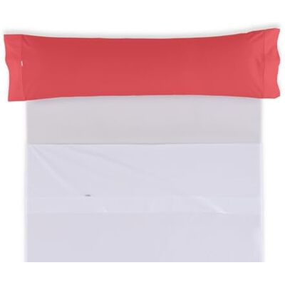 ESTELIA Funda de Almohada Color Rojo 45x110 cm 50% algodón / 50% poliéster 144 Hilos Suave, Resistente y Duradera ESTELIA Funda de Almohada Color Rojo 45x110 cm 50% algodón / 50% poliéster 144 Hilos Suave, Resistente y Duradera