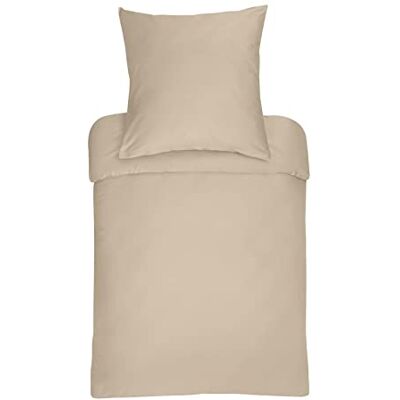 Bassetti Juego de sábanas de algodón, Beige, 200 cm Bassetti Juego de sábanas de algodón, Beige, 200 cm