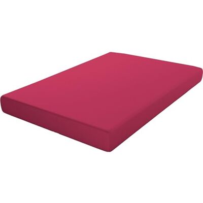 ECOMMERC3 Sábana Bajera Extrasuave y Confortable Cama 105 Sábana Bajera Color Cereza Fabricada 100% en España, Ajustable, Fácil de Lavar y Resistente ECOMMERC3 Sábana Bajera Extrasuave y Confortable Cama 105 Sábana Bajera Color Cereza Fabricada 100% en España, Ajustable, Fácil de Lavar y Resistente