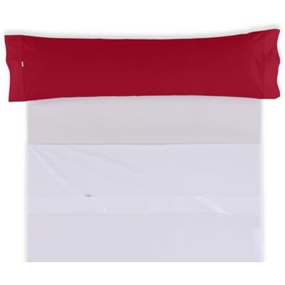 ESTELIA Funda de Almohada Color Burdeos 45x155 cm 50% algodón / 50% poliéster 144 Hilos Suave, Resistente y Duradera ESTELIA Funda de Almohada Color Burdeos 45x155 cm 50% algodón / 50% poliéster 144 Hilos Suave, Resistente y Duradera