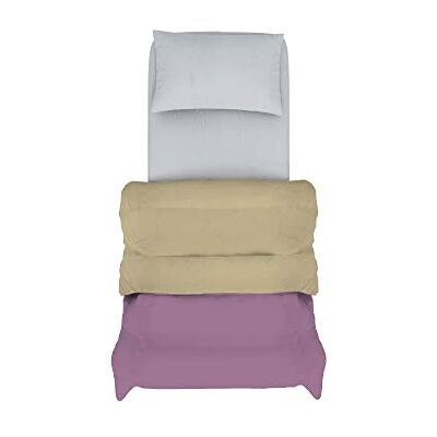 Edredón reversible de invierno Lilac/Crema - Edredón Edredón reversible de invierno Lilac/Crema - Edredón