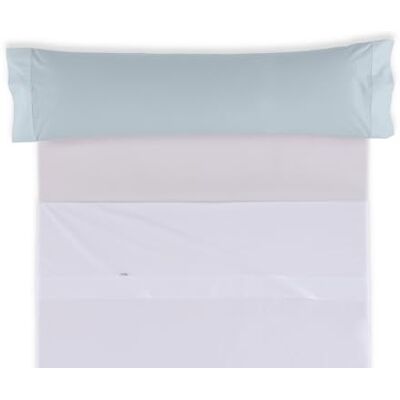 ESTELIA Funda de Almohada Color Azul Celeste 45x125 cm 50% algodón / 50% poliéster 144 Hilos Suave, Resistente y Duradera ESTELIA Funda de Almohada Color Azul Celeste 45x125 cm 50% algodón / 50% poliéster 144 Hilos Suave, Resistente y Duradera
