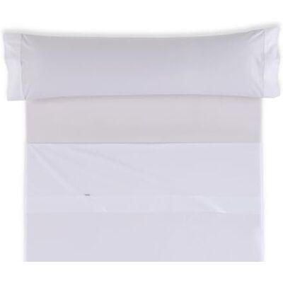 ESTELIA Funda de Almohada Color Blanco 45x125 cm 50% algodón / 50% poliéster 144 Hilos Suave, Resistente y Duradera ESTELIA Funda de Almohada Color Blanco 45x125 cm 50% algodón / 50% poliéster 144 Hilos Suave, Resistente y Duradera
