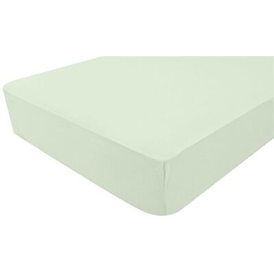 Funda de algodón Domiva - 140x70cm Menta Claro - Ropa de cama Funda de algodón Domiva - 140x70cm Menta Claro - Ropa de cama