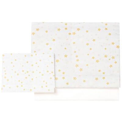 various Juego de Sábanas para Cuna Bebé 60x120 cm, 100% Algodón Extra Suave, Incluye Bajera Ajustable, Encimera y Funda de Almohada, Ropa de Cama Infantil Transpirable Estampado Luna Beige/Blanco various Juego de Sábanas para Cuna Bebé 60x120 cm, 100% Algodón Extra Suave, Incluye Bajera Ajustable, Encimera y Funda de Almohada, Ropa de Cama Infantil Transpirable Estampado Luna Beige/Blanco
