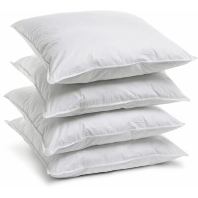 Juego de Almohadas Blancas de Home Collection - Anti-ácaros - 60x60 cm Juego de Almohadas Blancas de Home Collection - Anti-ácaros - 60x60 cm