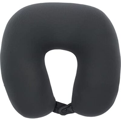 S SUMEX Cojín de Viaje Almohada de Cuello para Niños y Adultos Cojín Forma de U Tacto Ultrasuave Lavable Soporte para Dormir Ideal para Viajar Color Gris S SUMEX Cojín de Viaje Almohada de Cuello para Niños y Adultos Cojín Forma de U Tacto Ultrasuave Lavable Soporte para Dormir Ideal para Viajar Color Gris