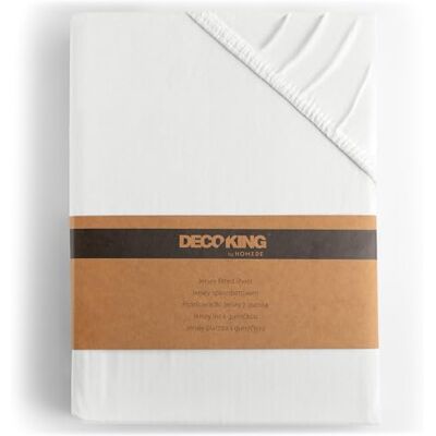 DecoKing Funda de colchón blanca 100-120x200 - Funda de colchón DecoKing Funda de colchón blanca 100-120x200 - Funda de colchón