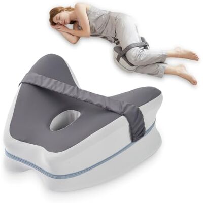 OTraki Almohada Piernas Dormir, Cojín de Rodilla para Dormir de Lado, Almohada Ortopédica para Pierna con Soporte Ergonómico, Espuma viscoelástica, Funda Transpirable OTraki Almohada Piernas Dormir, Cojín de Rodilla para Dormir de Lado, Almohada Ortopédica para Pierna con Soporte Ergonómico, Espuma viscoelástica, Funda Transpirable
