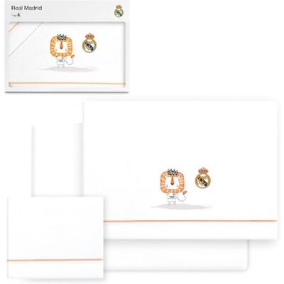 Interbaby Juego de sábanas para Cuna Real Madrid – Juego de Sábanas 3 con León y Escudo Bordado – 100% Algodón Suave, Transpirable e Hipoalergénico – Producto Oficial para Bebés Recién Nacidos Interbaby Juego de sábanas para Cuna Real Madrid – Juego de Sábanas 3 con León y Escudo Bordado – 100% Algodón Suave, Transpirable e Hipoalergénico – Producto Oficial para Bebés Recién Nacidos