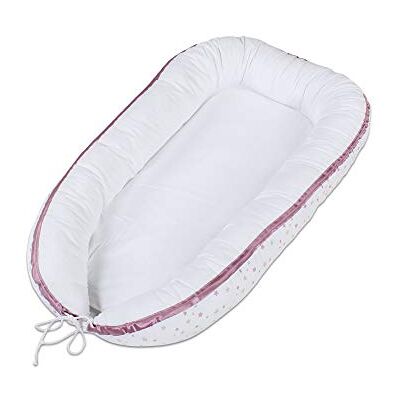 babybay - Kuschelnest - Weiß-Sternemix - 90x50x13 cm - Nest babybay - Kuschelnest - Weiß-Sternemix - 90x50x13 cm - Nest