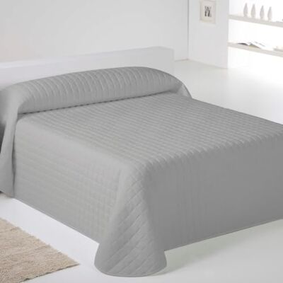 NATURALS ICEHOME Colcha Bouti Estampada o Lisa para Verano y Entretiempo Microfibra Extra Suave Acolchado a Rombos Cubrecama Reversible (L.802 Gris/Blanco, Cama 150) NATURALS ICEHOME Colcha Bouti Estampada o Lisa para Verano y Entretiempo Microfibra Extra Suave Acolchado a Rombos Cubrecama Reversible (L.802 Gris/Blanco, Cama 150)