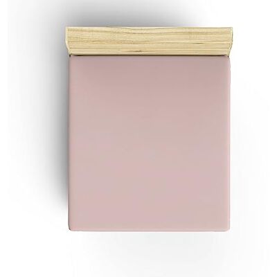 WELLHOME Sábana bajera ajustable 90x200 rosa palo WELLHOME Sábana bajera ajustable 90x200 rosa palo