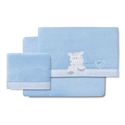 various Interbaby Juego de Sábanas de Invierno para Minicuna en Coralina (Azul Amoroso) various Interbaby Juego de Sábanas de Invierno para Minicuna en Coralina (Azul Amoroso)