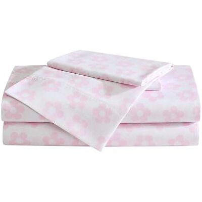 Betsey Johnson Juego de sábanas, Ropa de Cama 100% Suave y Sedosa con Fundas de Almohada a Juego, Resistente a Las Manchas y a Las Arrugas, artículos Esenciales para el hogar inspirados en Betsey Johnson Juego de sábanas, Ropa de Cama 100% Suave y Sedosa con Fundas de Almohada a Juego, Resistente a Las Manchas y a Las Arrugas, artículos Esenciales para el hogar inspirados en