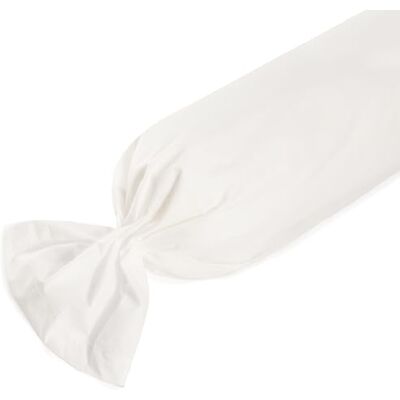 Jalla Traversin 43 x 185 cm Blanco Funda de Almohada de algodón Suave Jalla Traversin 43 x 185 cm Blanco Funda de Almohada de algodón Suave