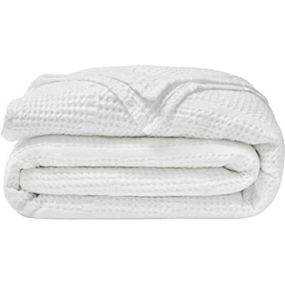 ESSIX Funda de Cama de Jacquard de algodón, yogui, 260 x 240 cm ESSIX Funda de Cama de Jacquard de algodón, yogui, 260 x 240 cm
