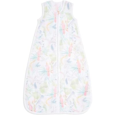aden + anais Essentials Saco de Dormir para bebé, 100% Muselina de algodón, Manta para Envolver para niñas y niños, Saco de Dormir para recién Nacidos, clasificación TOG 1.0, 0-6 Meses, Tropicalia aden + anais Essentials Saco de Dormir para bebé, 100% Muselina de algodón, Manta para Envolver para niñas y niños, Saco de Dormir para recién Nacidos, clasificación TOG 1.0, 0-6 Meses, Tropicalia