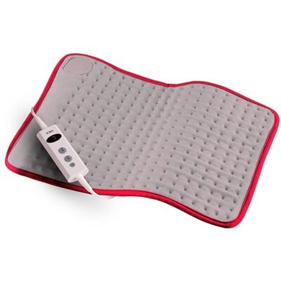 Solac – Almohadilla térmica Bremen Digital + 48x34cm Ergonómica 10 temperaturas Temporizador 9 posiciones Auto apagado Seguridad contra sobrecalentamiento Lavable a máquina Solac – Almohadilla térmica Bremen Digital + 48x34cm Ergonómica 10 temperaturas Temporizador 9 posiciones Auto apagado Seguridad contra sobrecalentamiento Lavable a máquina