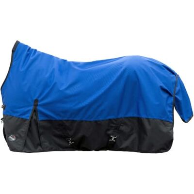 HKM Glasgow Manta cuello alto 1200D con polar Azul/Negro 135 HKM Glasgow Manta cuello alto 1200D con polar Azul/Negro 135