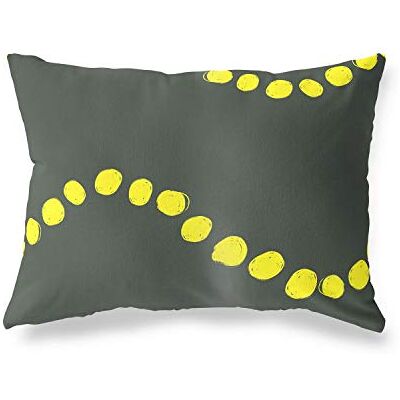 Bonamaison Fundas para Cojínes, Amarillo Neón-Humo Funda de Almohada para Sofá Coche Silla Oficina Cama Decorativa Moderna Decoración del Hogar, 35x50 Cm Diseñado y Fabricado en Turquía Bonamaison Fundas para Cojínes, Amarillo Neón-Humo Funda de Almohada para Sofá Coche Silla Oficina Cama Decorativa Moderna Decoración del Hogar, 35x50 Cm Diseñado y Fabricado en Turquía