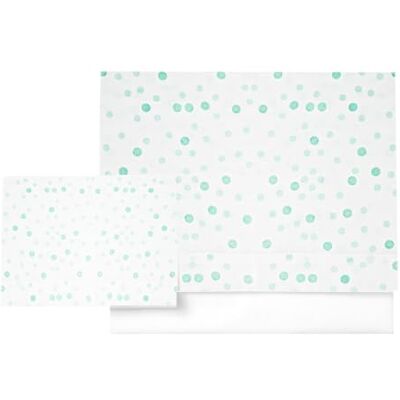 various Juego de Sábanas para Cuna Bebé 60x120 cm, 100% Algodón Extra Suave, Incluye Bajera Ajustable, Encimera y Funda de Almohada, Ropa de Cama Infantil Transpirable Estampado Luna Verde/Blanco various Juego de Sábanas para Cuna Bebé 60x120 cm, 100% Algodón Extra Suave, Incluye Bajera Ajustable, Encimera y Funda de Almohada, Ropa de Cama Infantil Transpirable Estampado Luna Verde/Blanco