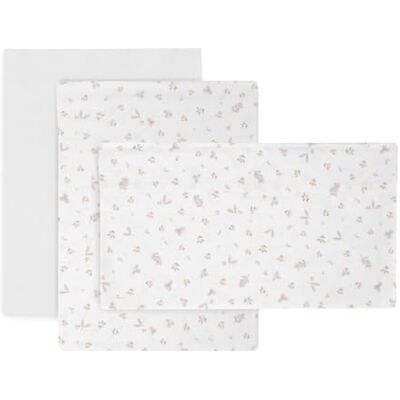 Cambrass Juego Sábanas Cuna Plumeti Rosa 100x165 cm 3 Pzs Ropa de cama infantil 100% algodón suave y transpirable. Incluye bajera, encimera y funda para el descanso del infantil. Cambrass Juego Sábanas Cuna Plumeti Rosa 100x165 cm 3 Pzs Ropa de cama infantil 100% algodón suave y transpirable. Incluye bajera, encimera y funda para el descanso del infantil.